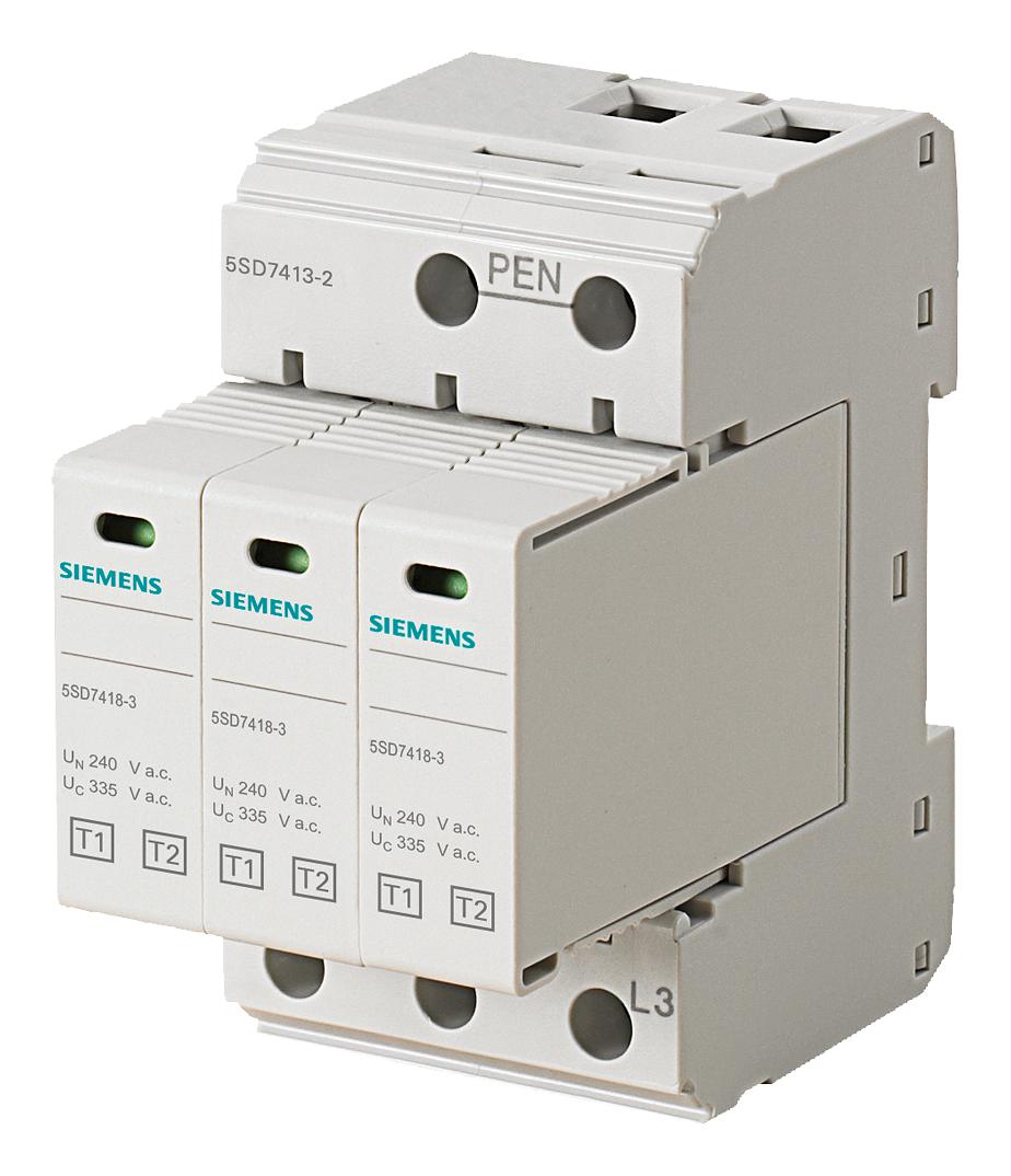 5SD7413-2 MAINS SURGE PROTECTORS SIEMENS