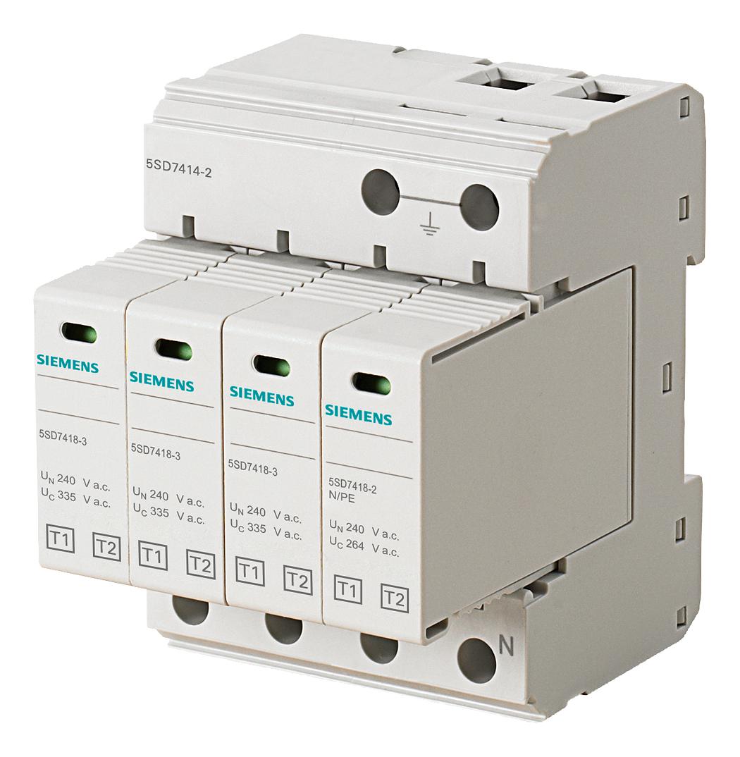 5SD7414-2 MAINS SURGE PROTECTORS SIEMENS