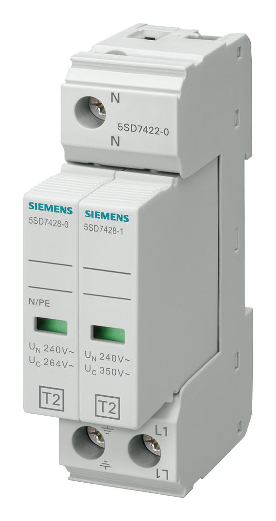 5SD7422-0 MAINS SURGE PROTECTORS SIEMENS