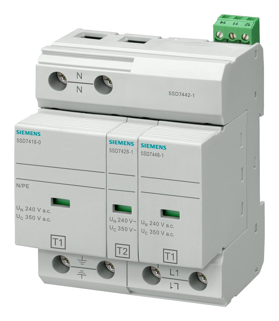 5SD7442-1 MAINS SURGE PROTECTORS SIEMENS