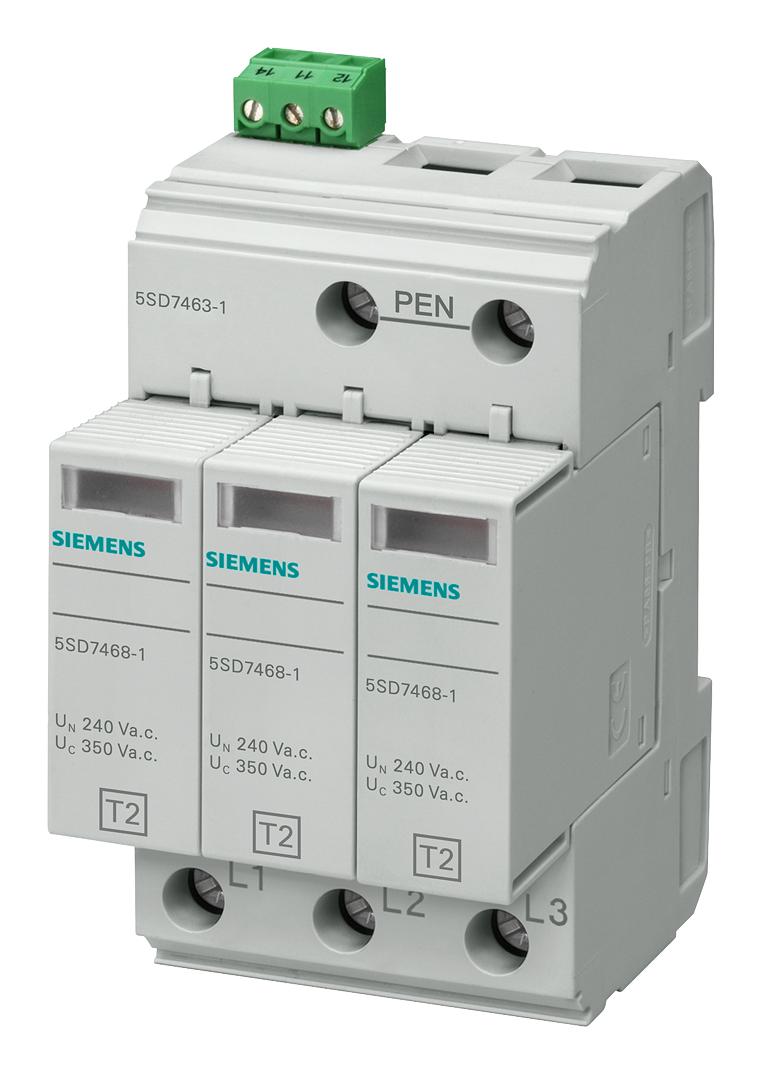 5SD7463-1 MAINS SURGE PROTECTORS SIEMENS