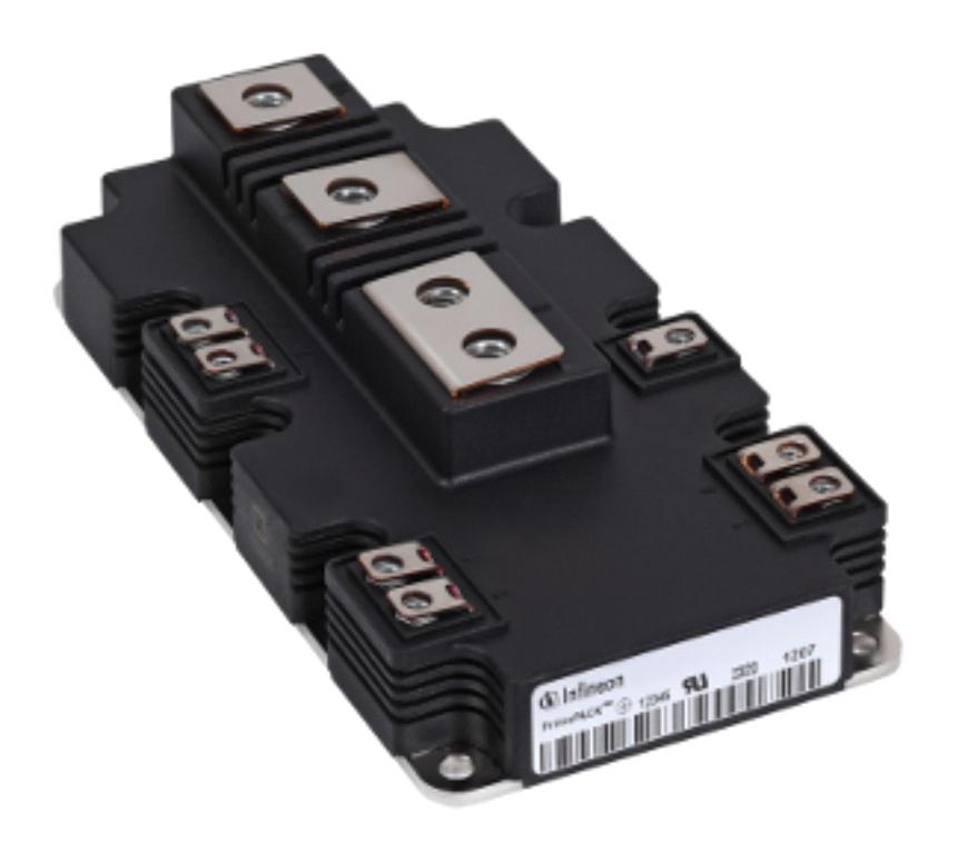 FF600R12IP4BOSA1 IGBT MODULE, DUAL N CHANNEL, 1.2KV, 600A INFINEON