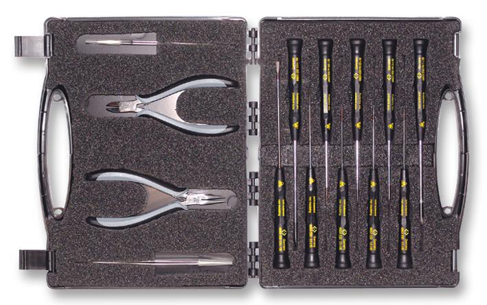 T3707DX TOOL KIT, HAND, 14PC CK TOOLS