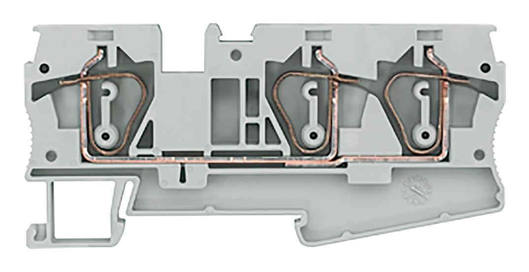 8WH2003-0AH00 DINRAIL TERMINAL BLOCK, 3WAY, 8AWG, GRY SIEMENS