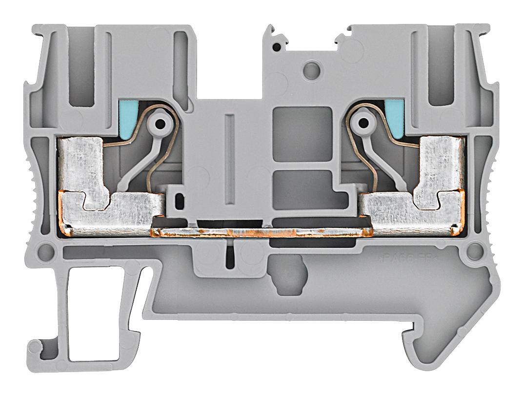 8WH6000-0AH00 DINRAIL TERMINAL BLOCK, 2WAY, 8AWG, GRY SIEMENS