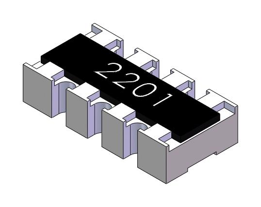 MP005589 RES N/W, ISOLATED, 20K, 0.063W, 0804 MULTICOMP PRO