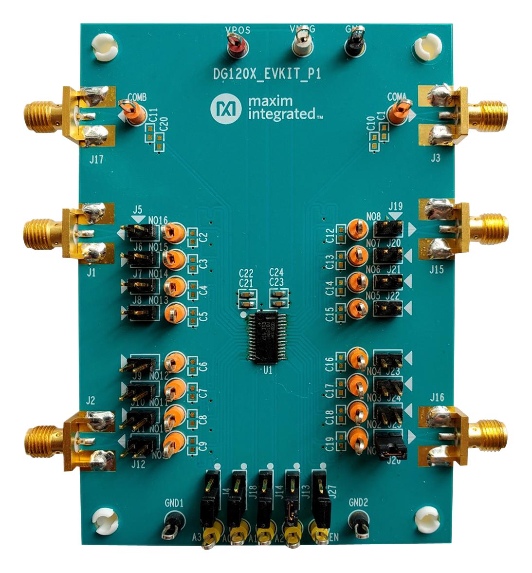 DG120XEVKIT# EVALUATION KIT, MULTIPLEXER MAXIM INTEGRATED / ANALOG DEVICES