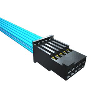 SFSDT-03-28-G-08.00-SR WTB CABLE, 6POS, RCPT-FREE END, 203.2MM SAMTEC