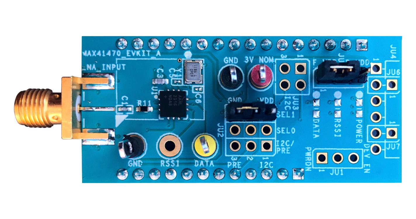 MAX41470EVKIT# EVAL KIT, SUB-1GHZ ISM RECEIVER MAXIM INTEGRATED / ANALOG DEVICES