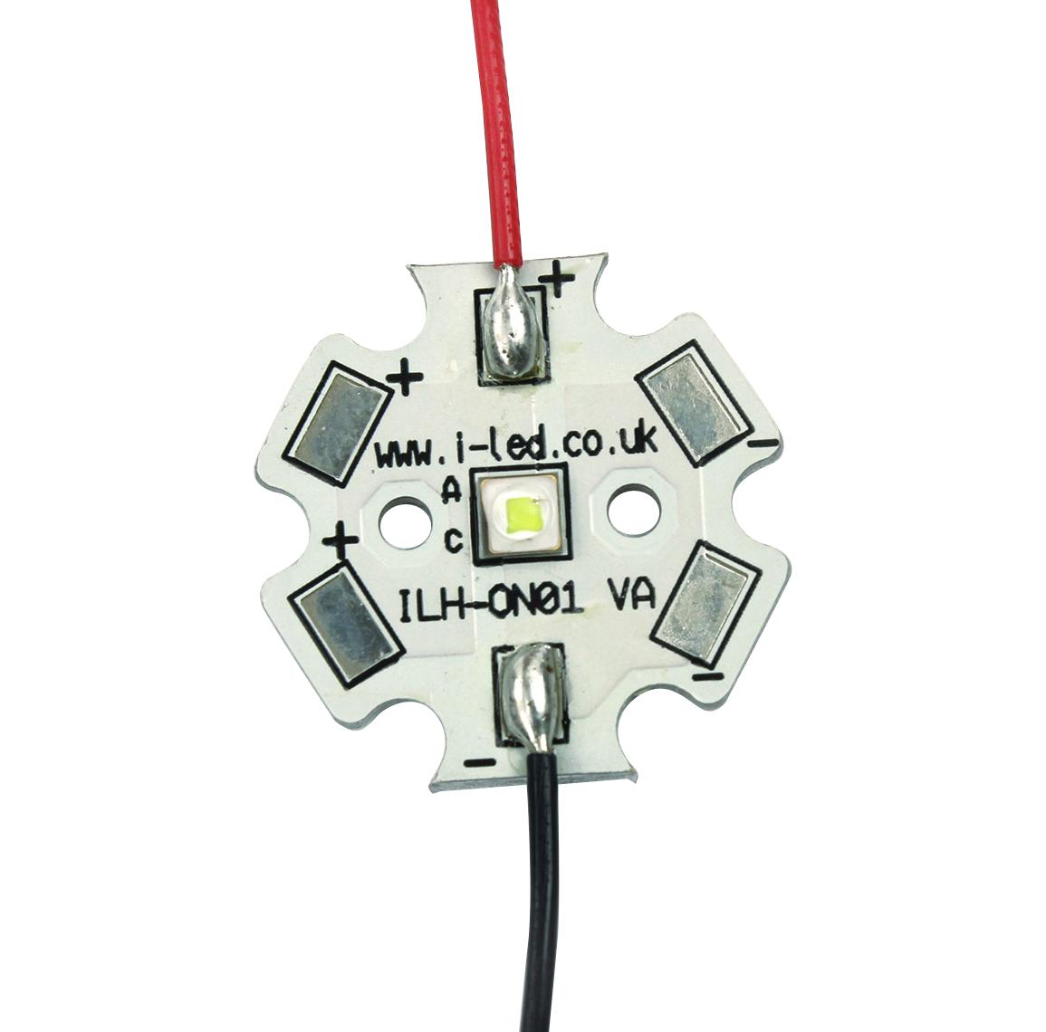 ILH-OW01-ULWH-SC211-WIR200. LED MOD, ULTRA WHT, 6500K, 130LM, 0.99W INTELLIGENT LED SOLUTIONS