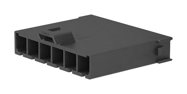 213815-0106 CONNECTOR HOUSING, PLUG, 6POS, 5.7MM MOLEX