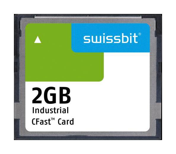SFCA2048H1AO4TO-I-MA-216-STD INDUSTRIAL CFAST FLASH MEMORY CARD, 2GB SWISSBIT