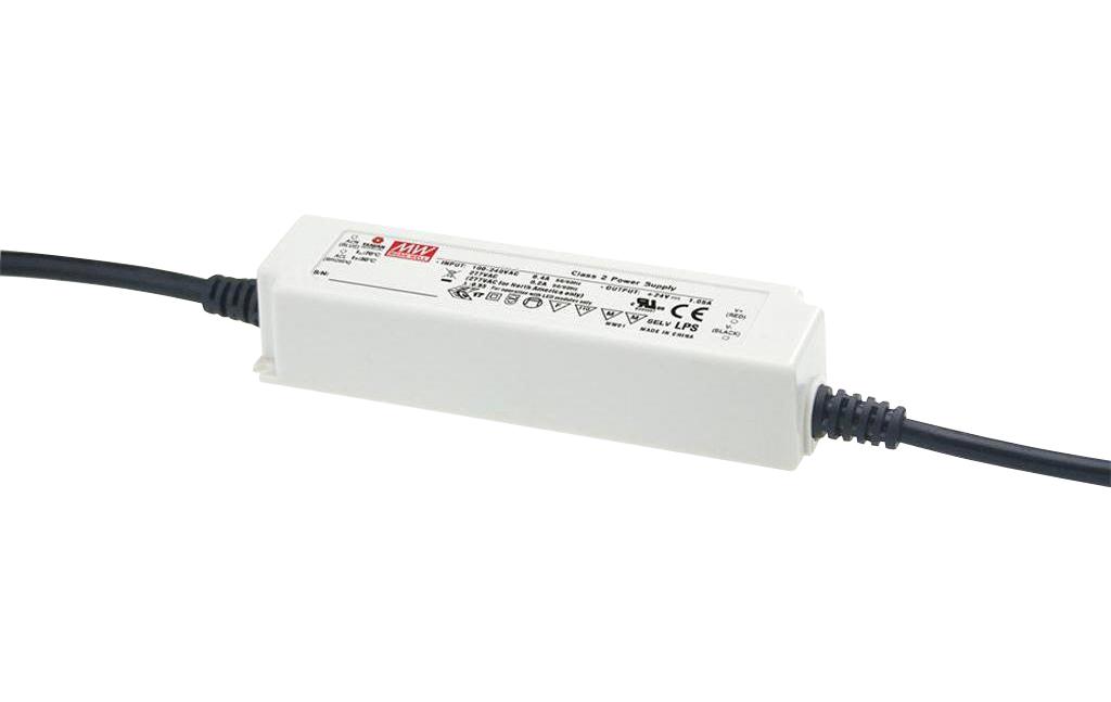 LPF-25-36 LED DRIVER, CONSTANT CURRENT/VOLT, 25.2W MEAN WELL