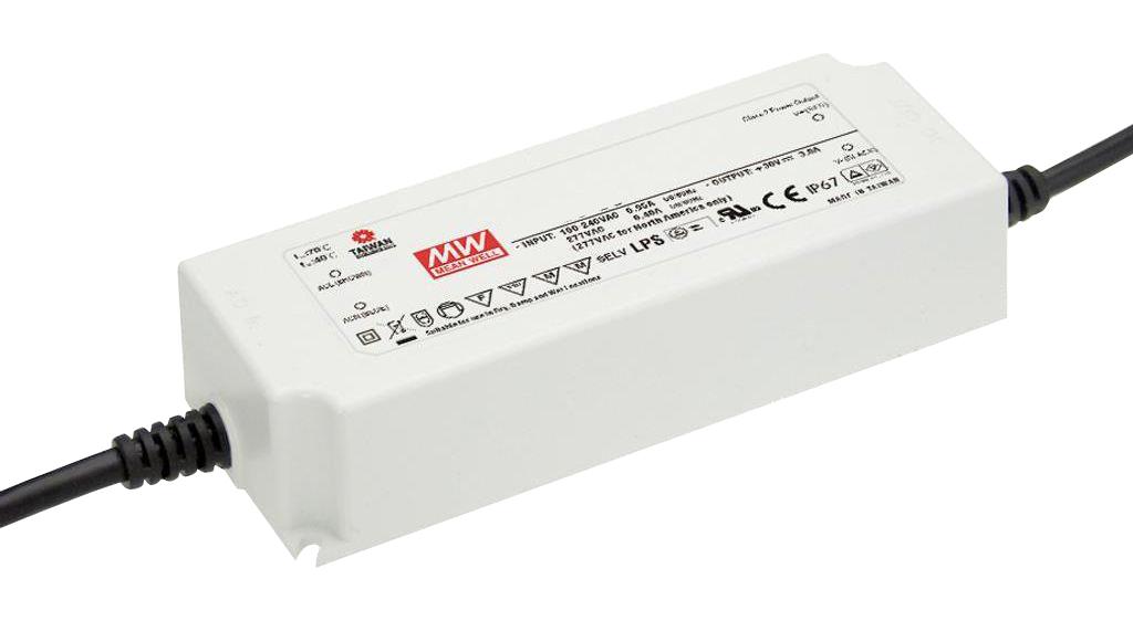 LPF-90-54 LED DRIVER, CONST CURRENT/VOLT, 90.18W MEAN WELL