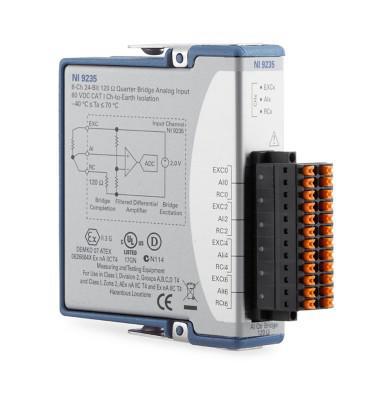 779993-01 STRAIN/BRIDGE I/P MODULE, 24BIT, 10KSPS NI