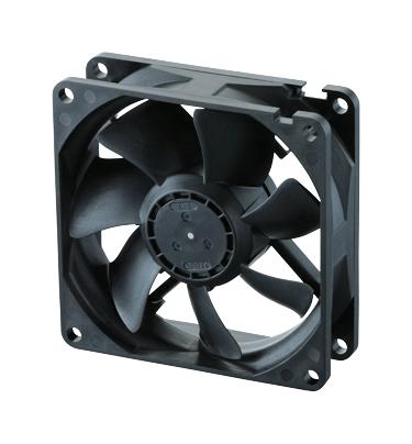 08025SA-24N-EA-D0 AXIAL FAN, 80MM, 24VDC, 41.3CFM, 30DB NMB TECHNOLOGIES