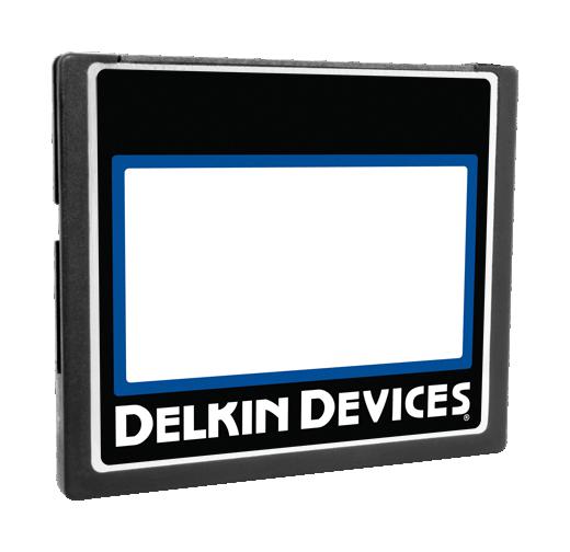 CE16TQJGL-FD000-D COMPACT FLASH CARD, TYPE I, SLC, 16GB DELKIN DEVICES