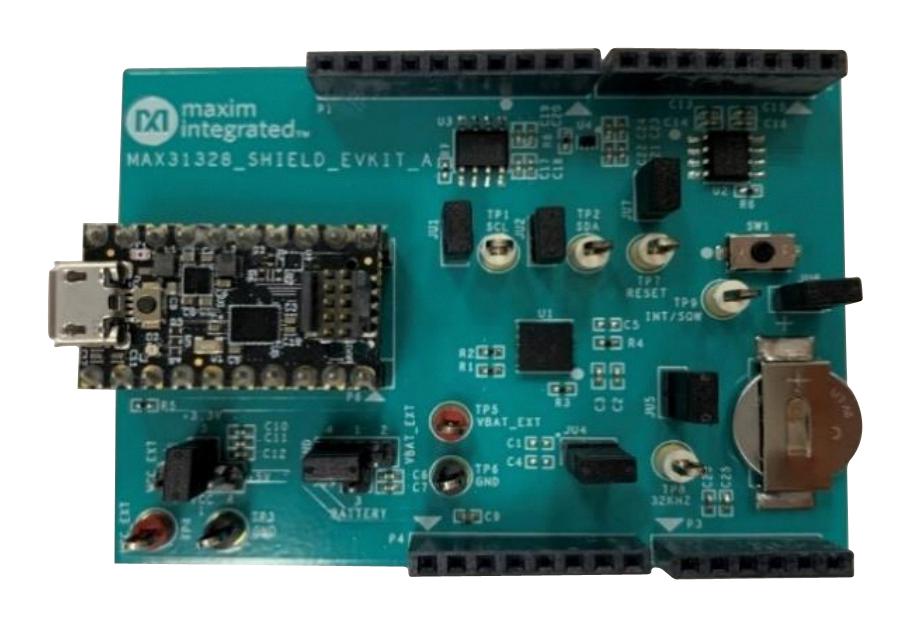 MAX31328SHLD# EVALUATION BOARD, REAL TIME CLOCK MAXIM INTEGRATED / ANALOG DEVICES