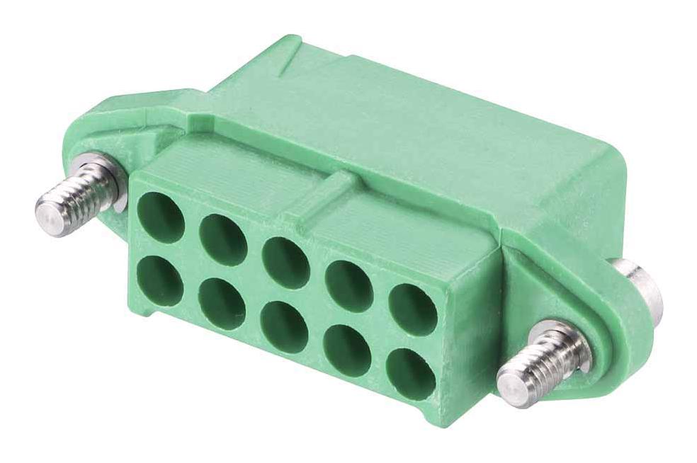 M300-2241096F2 CONNECTOR HOUSING, RCPT, 10POS, 3MM HARWIN