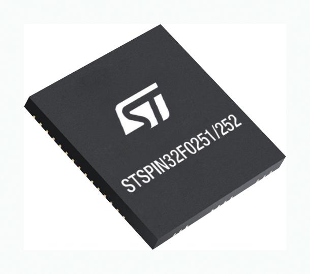 STSPIN32F0252QTR MOTOR CONTROLLER, -40 TO 150 DEG C STMICROELECTRONICS