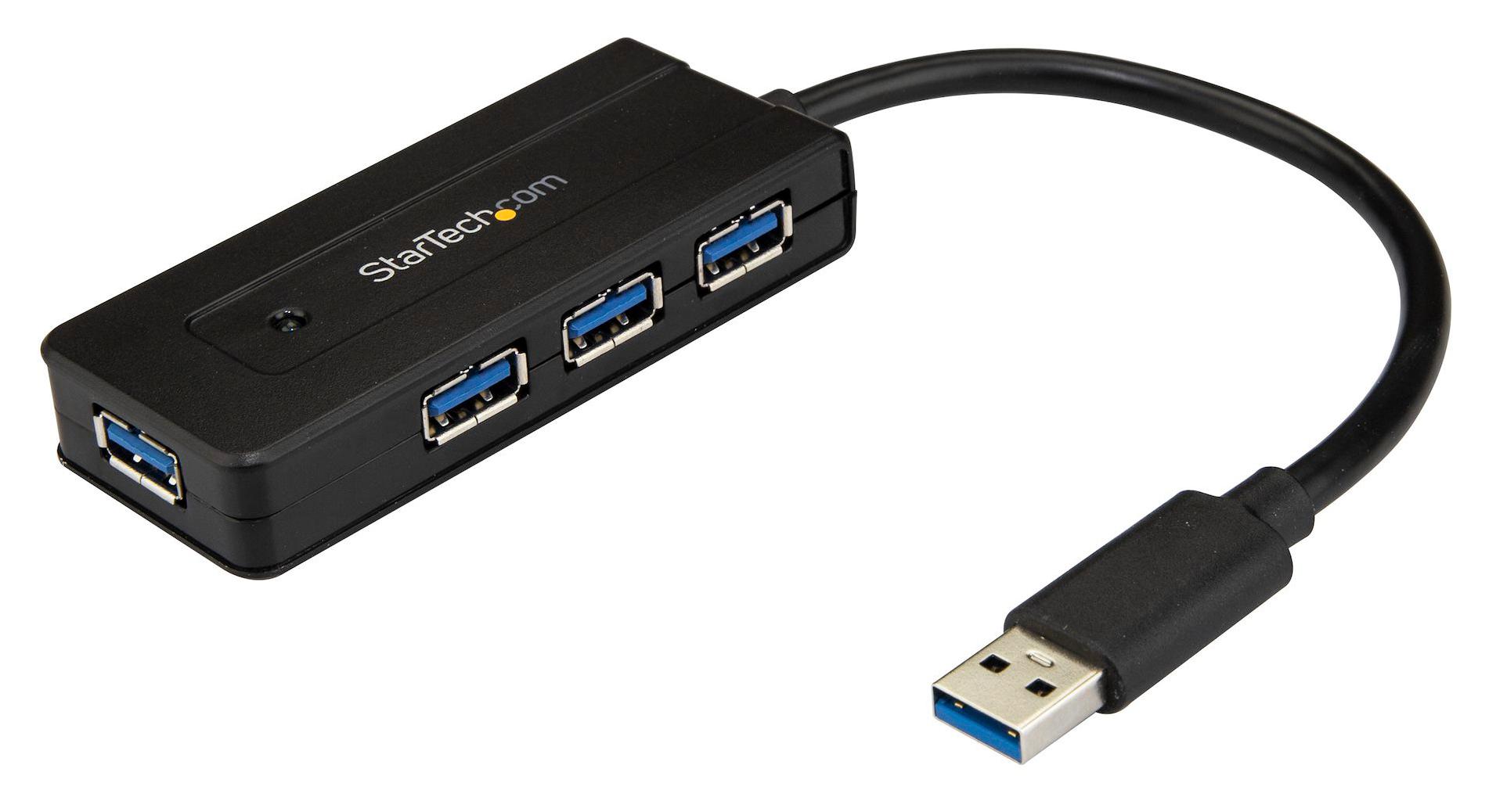 ST4300MINI USB 3.0 HUB, 4PORT, 5GBPS, BUS POWERED STARTECH