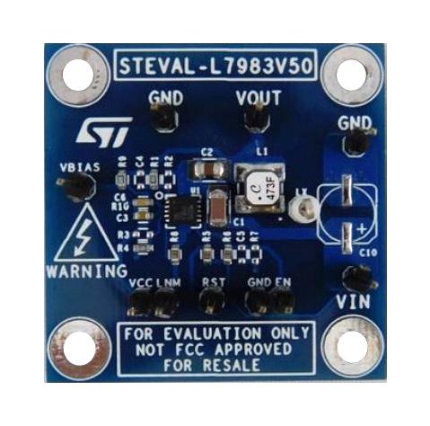 STEVAL-L7983V50 EVAL BOARD, BUCK CONVERTER STMICROELECTRONICS