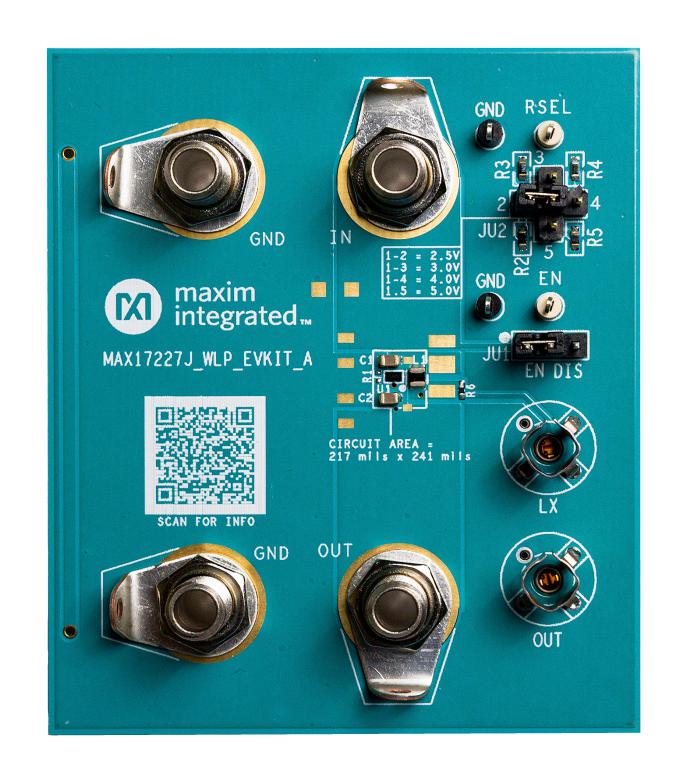 MAX17227JEVK#WLP EVAL BOARD, BOOST CONVERTER MAXIM INTEGRATED / ANALOG DEVICES