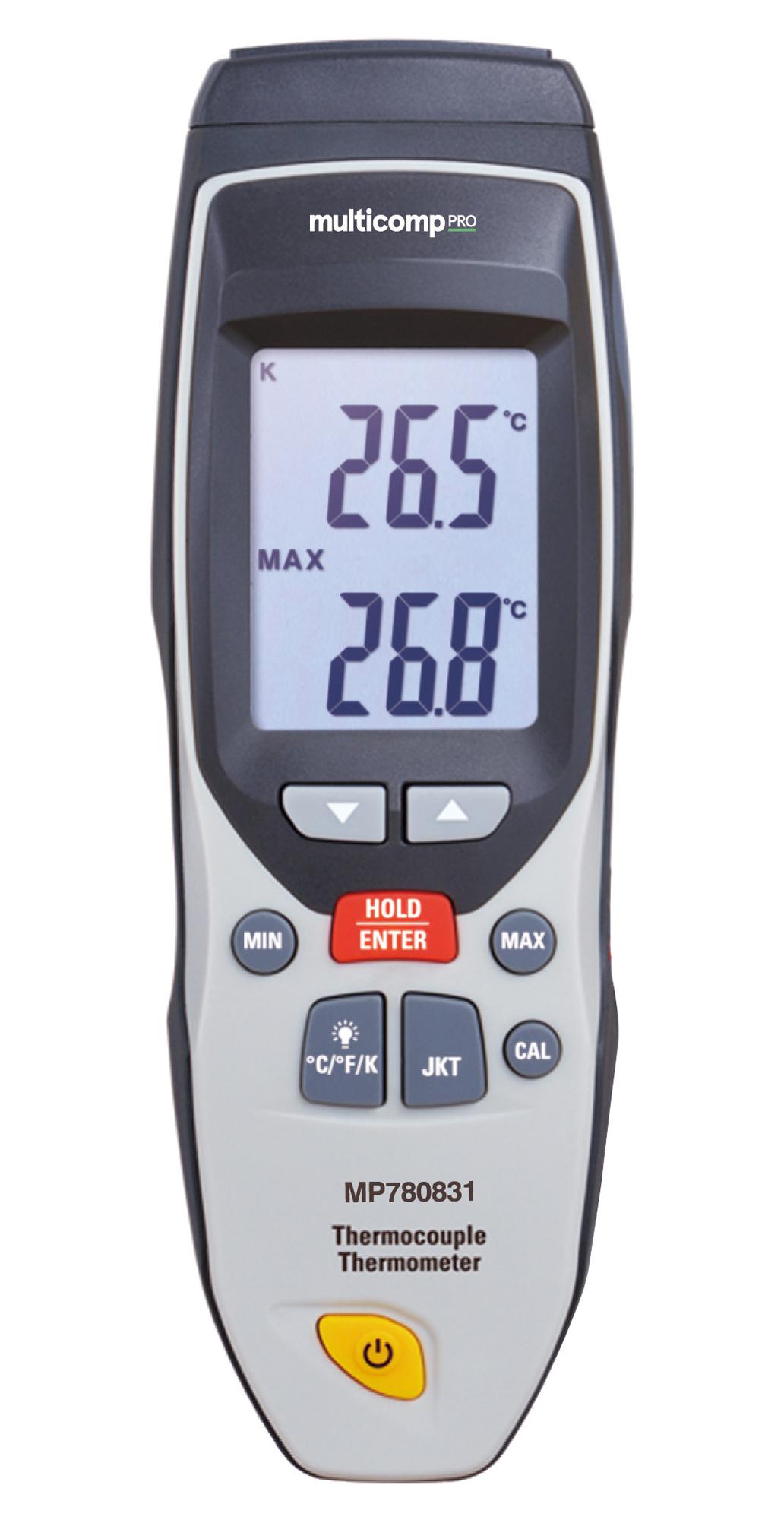 MP780831 TC THERMOMETER, -250 TO 1372DEG C MULTICOMP PRO