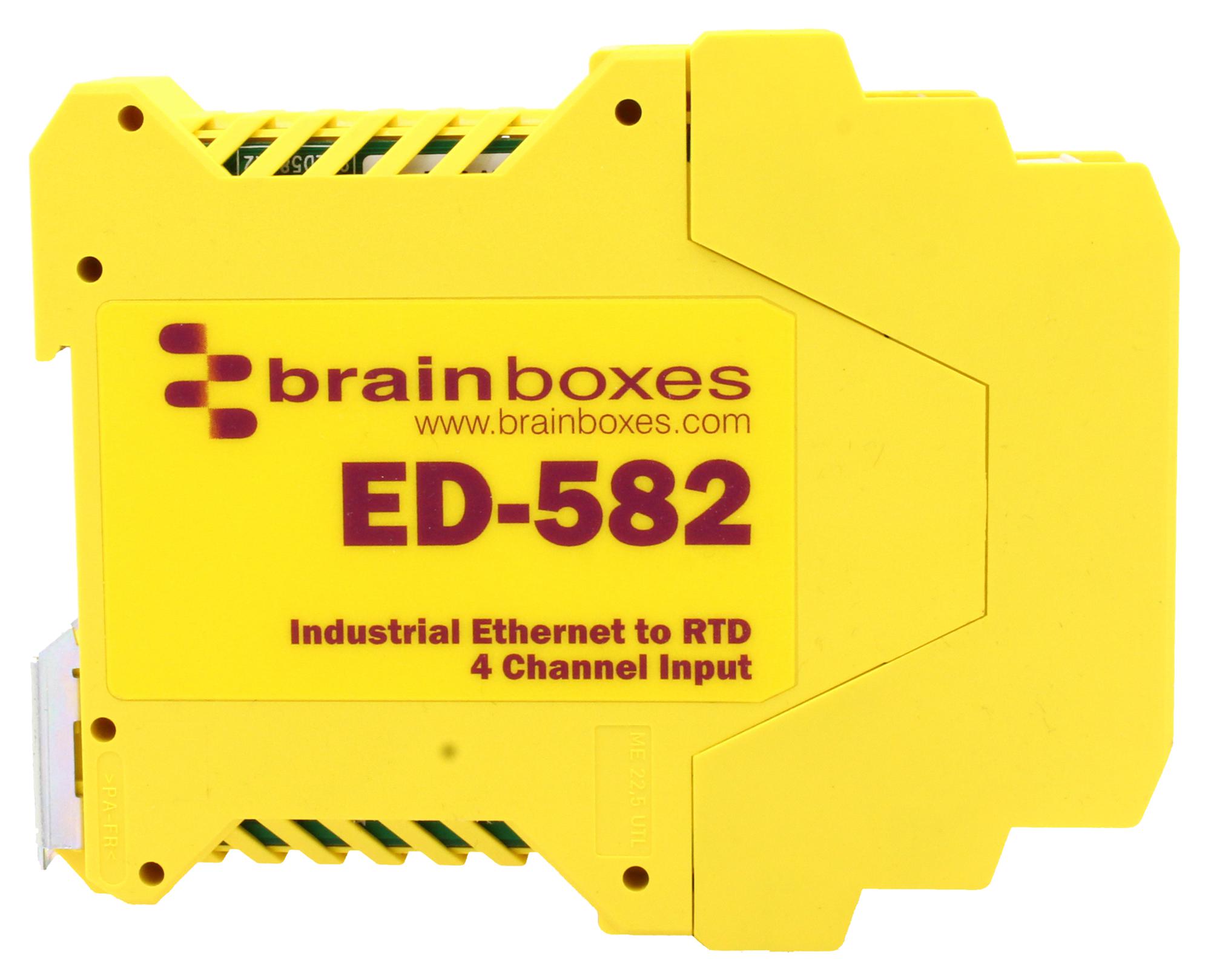 ED-582 ETHERNET TO 4 CHANNEL RTD INPUT BRAINBOXES