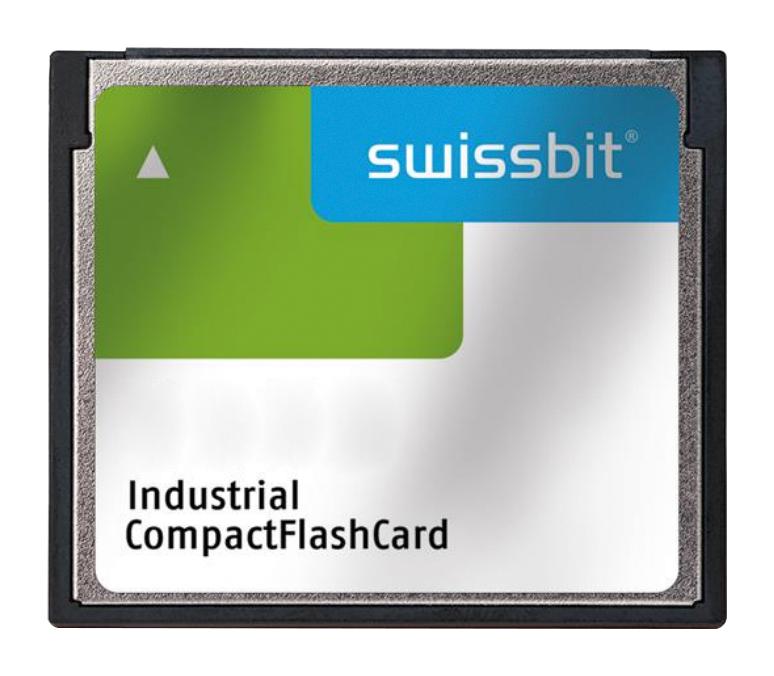 SFCF064GH1AF4TO-I-QT-527-STD MEMORY CARD, COMPACTFLASH, 64GB SWISSBIT