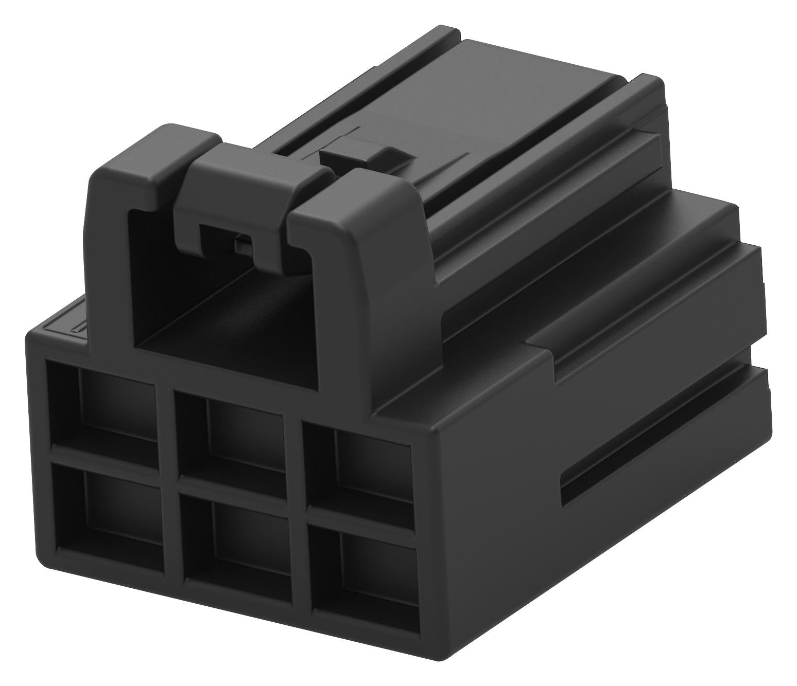 2-2366515-6 CONNECTOR HOUSING, RCPT, 6POS, 2MM TE CONNECTIVITY