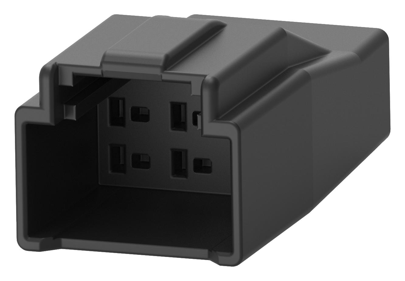 2-2366600-6 CONNECTOR HOUSING, RCPT, 6POS, 2MM TE CONNECTIVITY