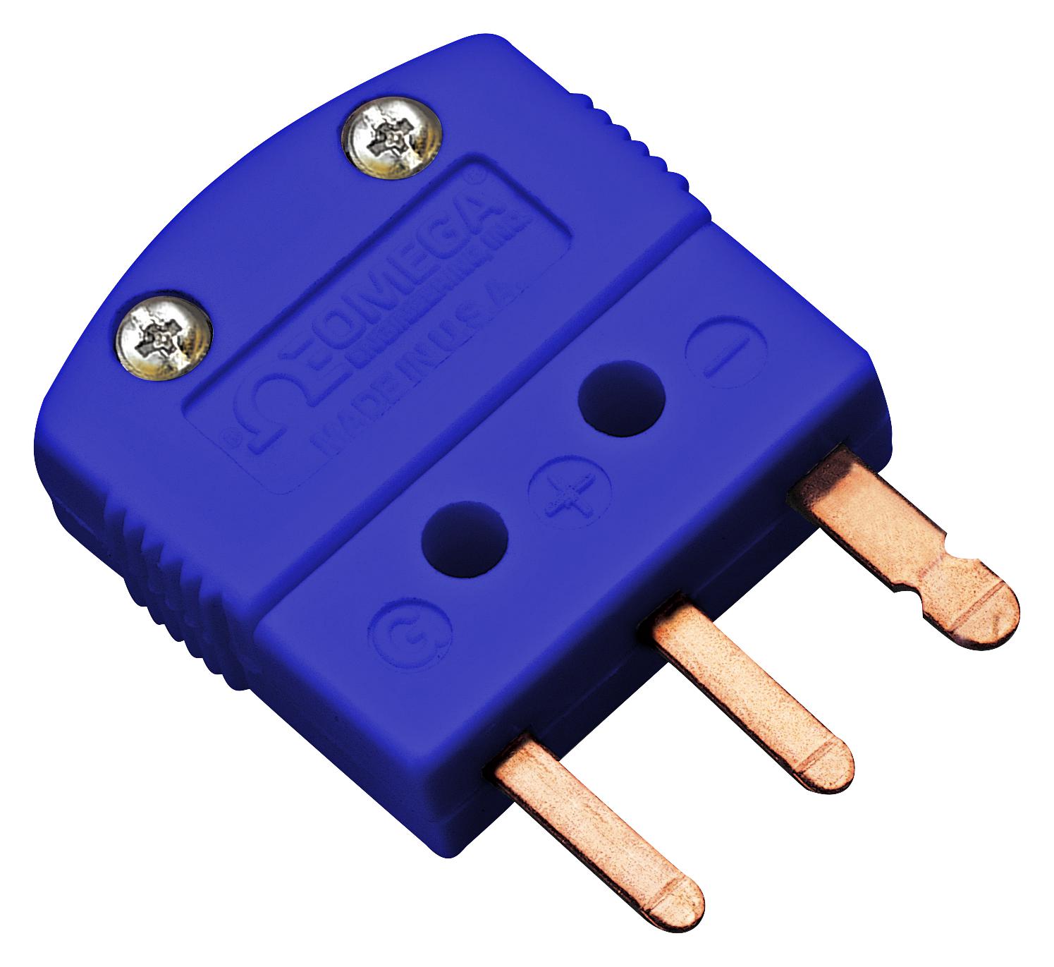 MTP-T-M THERMOCOUPLE CONNECTOR, PLUG, TYPE T OMEGA