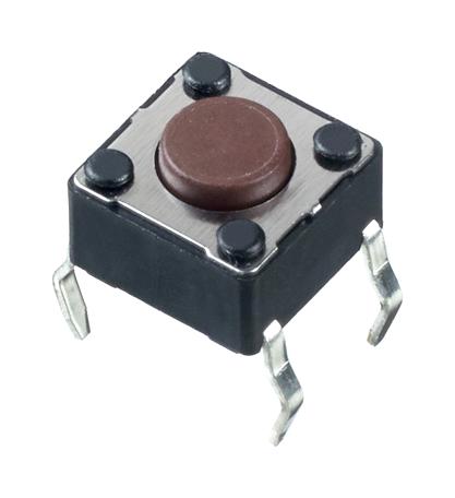 PHAP5-30VA2A2T2N2 TACTILE SWITCH, 0.05A, 12VDC, 160GF, THT APEM