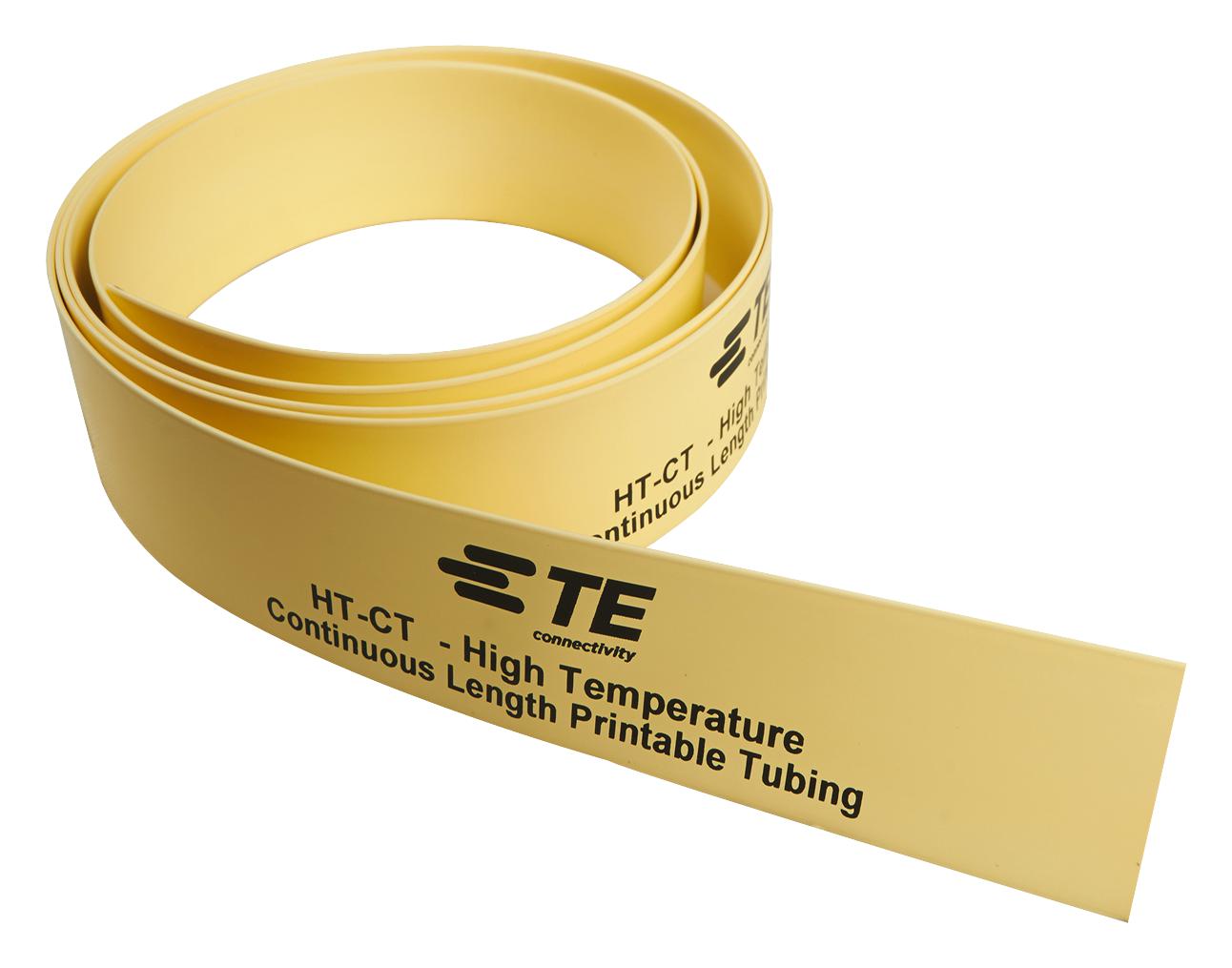 EL8076-000 HEAT-SHRINK TUBING, 2:1, 19.1MM, YELLOW TE CONNECTIVITY