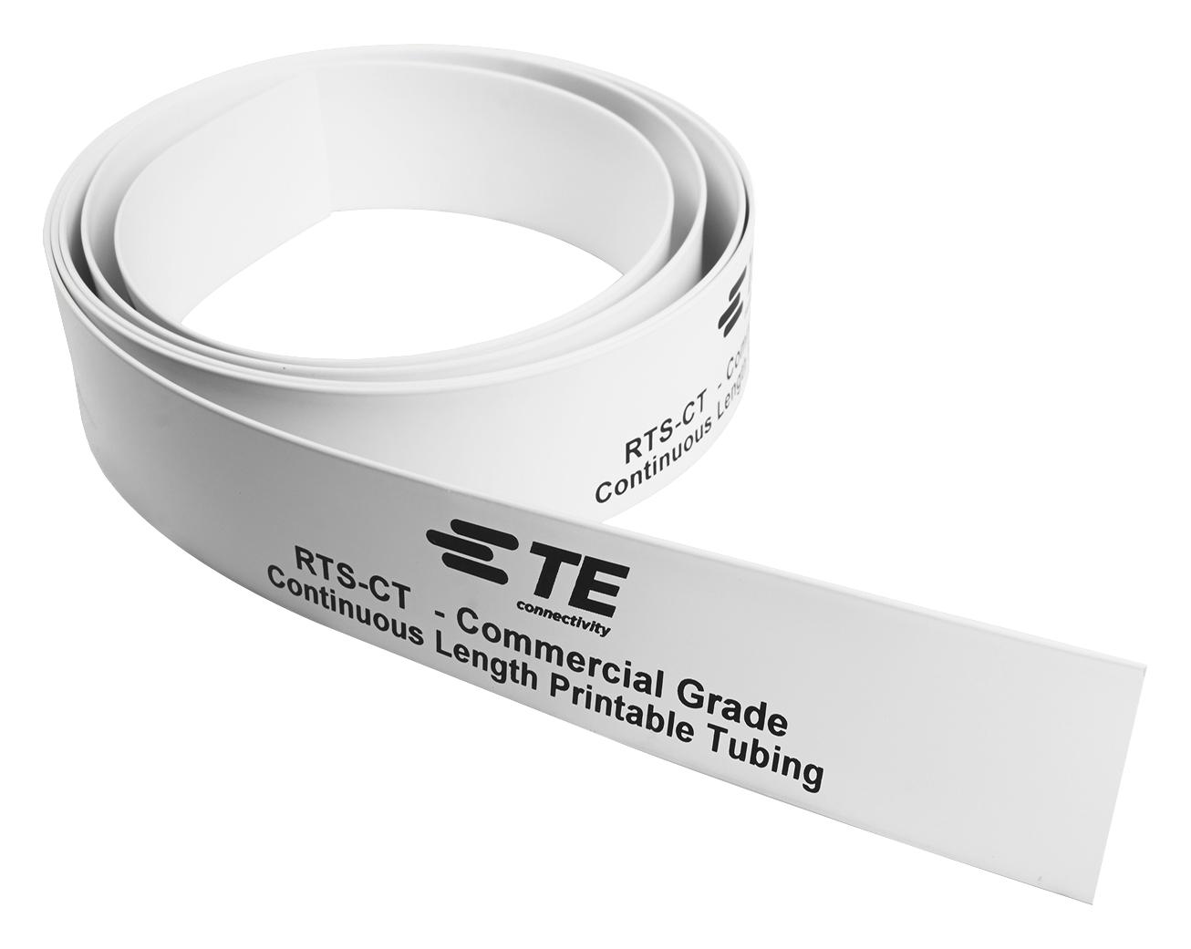 EL7585-000 HEAT-SHRINK TUBING, 3:1, 6.4MM, WHITE TE CONNECTIVITY