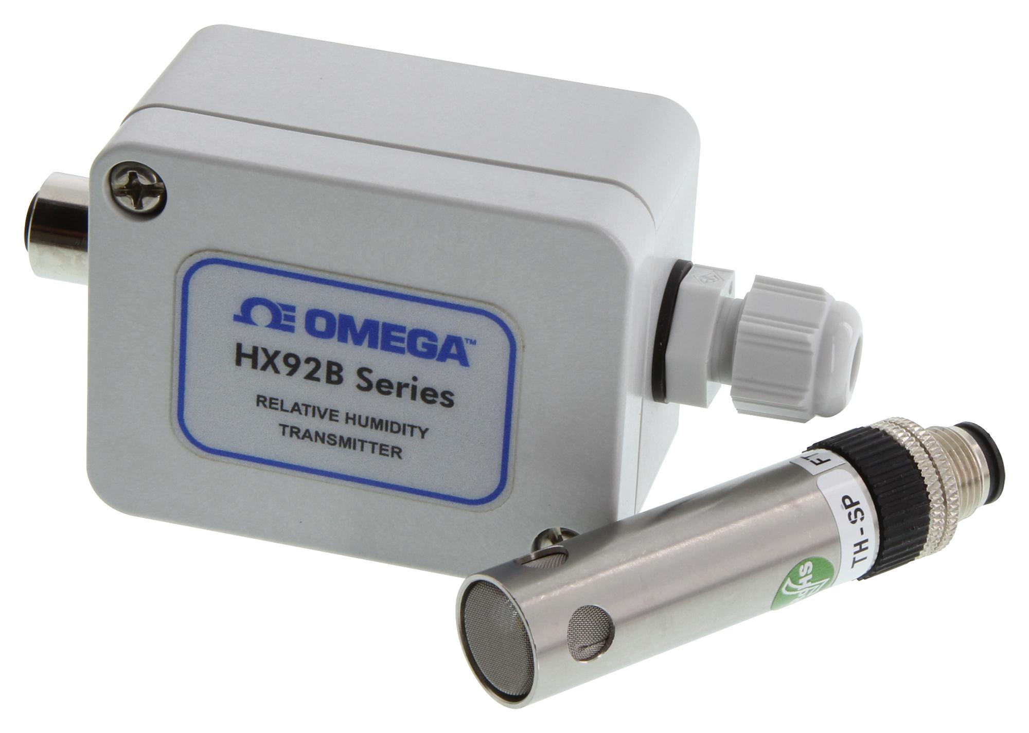 HX92BC HUMIDITY SENSOR, 4%, 0% TO 100%RH, 8S OMEGA