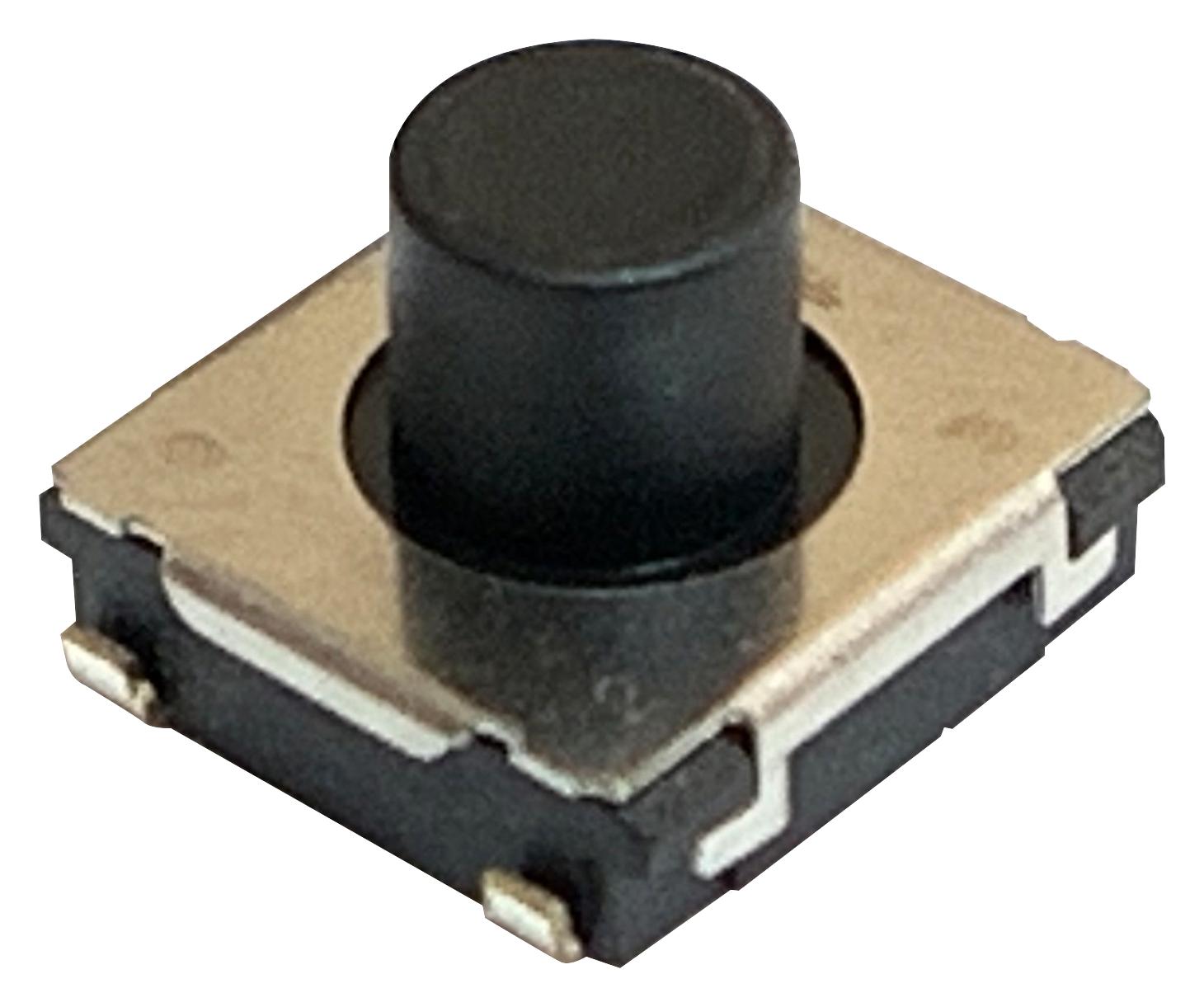 EVPBT7C4A000 TACTILE SWITCH, 0.02A, 15VDC, 350GF, SMD PANASONIC