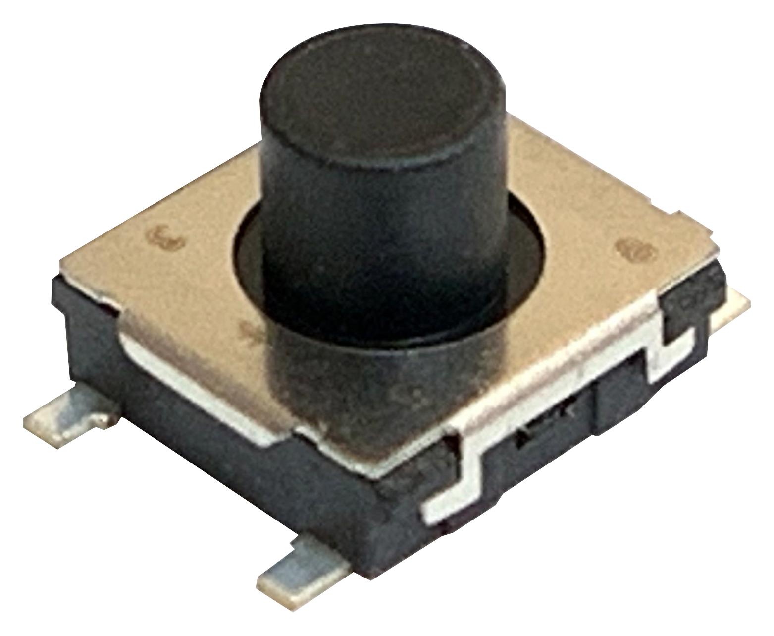 EVPBT1A4A000 TACTILE SWITCH, 0.02A, 15VDC, 50GF, SMD PANASONIC