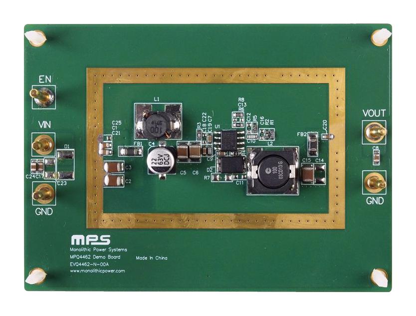 EVQ4462-N-00A EVAL BOARD, SYNCHRONOUS BUCK CONVERTER MONOLITHIC POWER SYSTEMS (MPS)