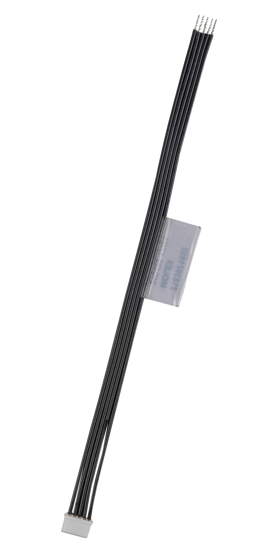 218397-1054 CABLE ASSY, 5P RCPT-FREE END, 600MM MOLEX
