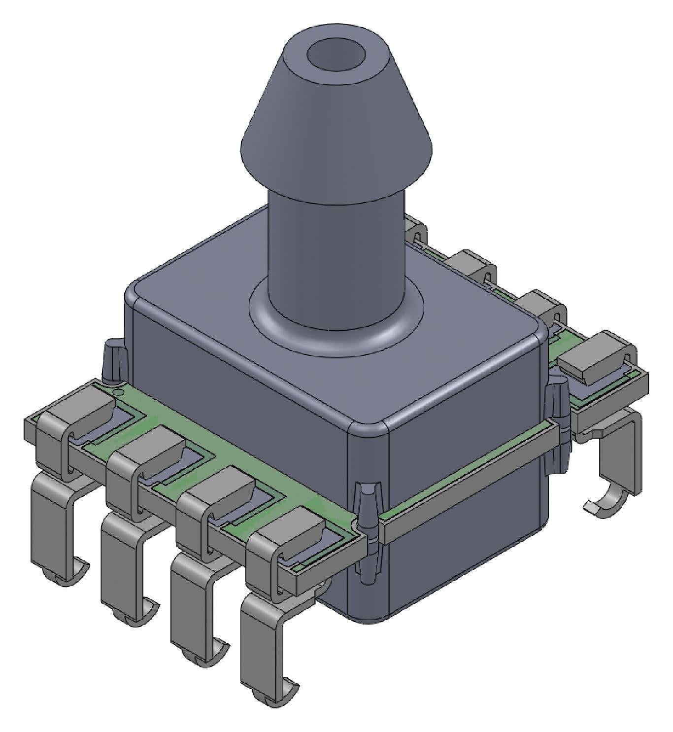 ELVH-150G-HANJ-I-NAA4 PRESSURE SENSOR, 150PSI, GAUGE, ANALOGUE AMPHENOL ALL SENSORS