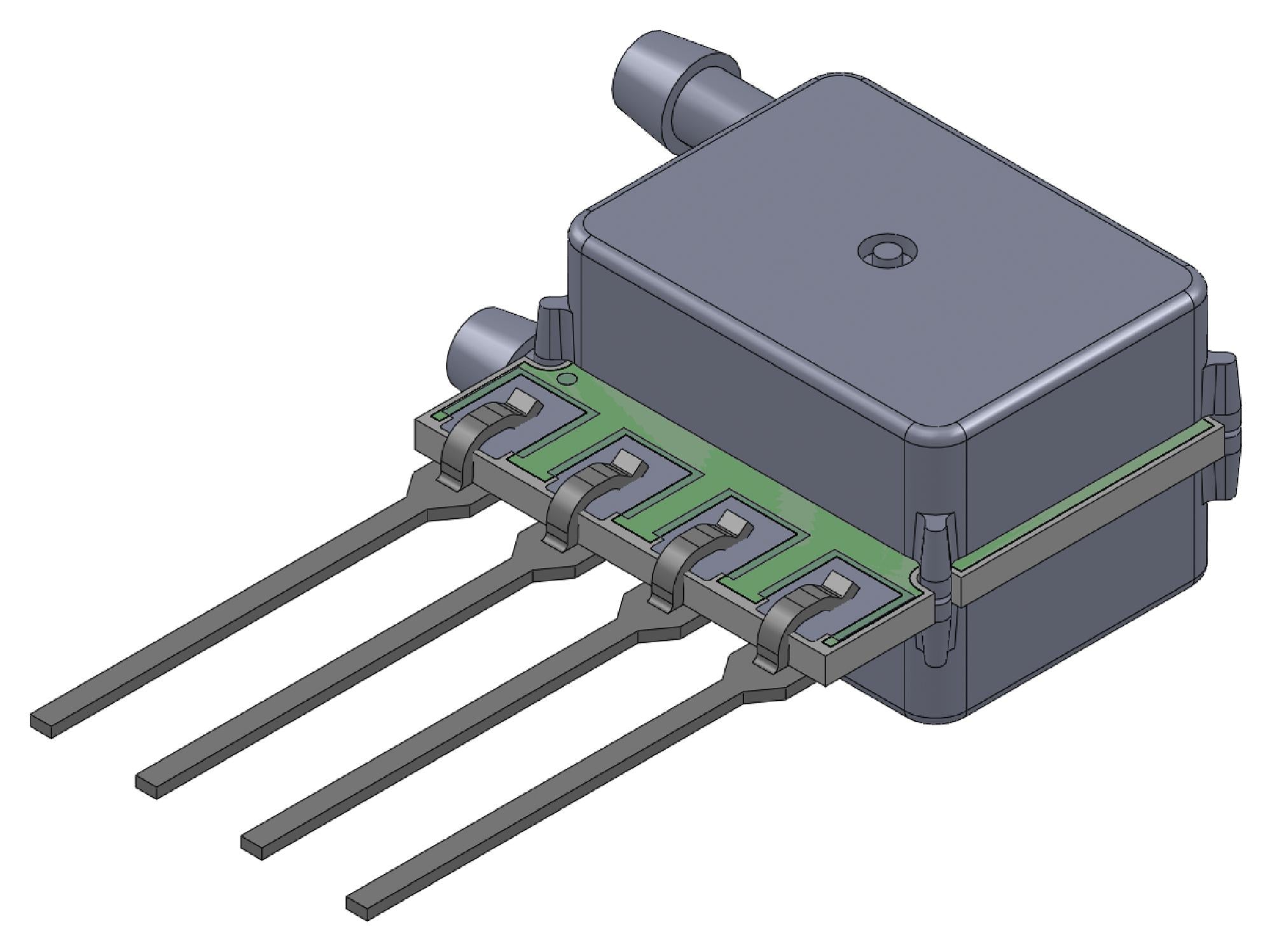 ELVH-L10D-HRRH-I-N5A4 PRESSURE SENSOR, 10"-H2O, DIFF, I2C AMPHENOL ALL SENSORS