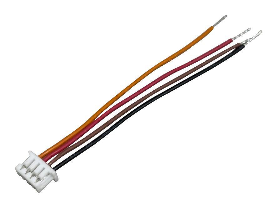 MP008740 CABLE ASSY, 4P RCPT-FREE END, 100MM MULTICOMP PRO