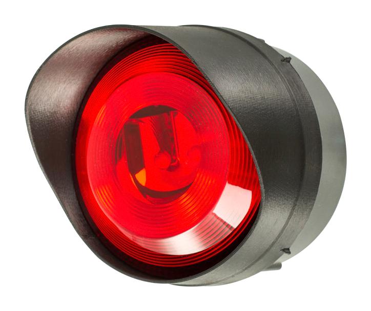 LED-TL-02-02 TRAFFIC LIGHT, RED, CONTI/FLASH, 30V MOFLASH SIGNALLING