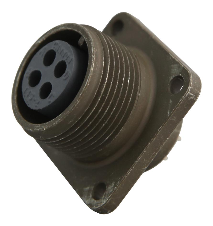 MS3102R14S-2S SOCKET, FIXED, 4WAY ITT CANNON