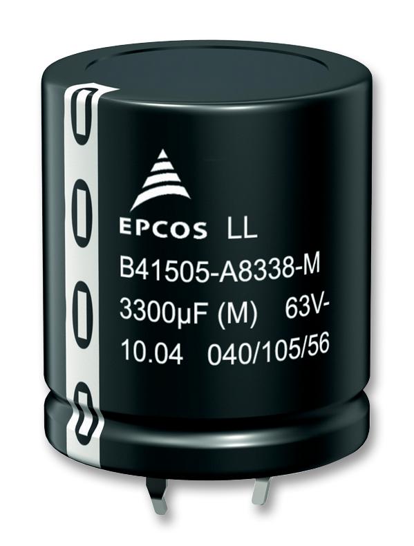 B43501A9477M000 CAP, 470µF, 400V, ALU ELEC, SNAP IN EPCOS