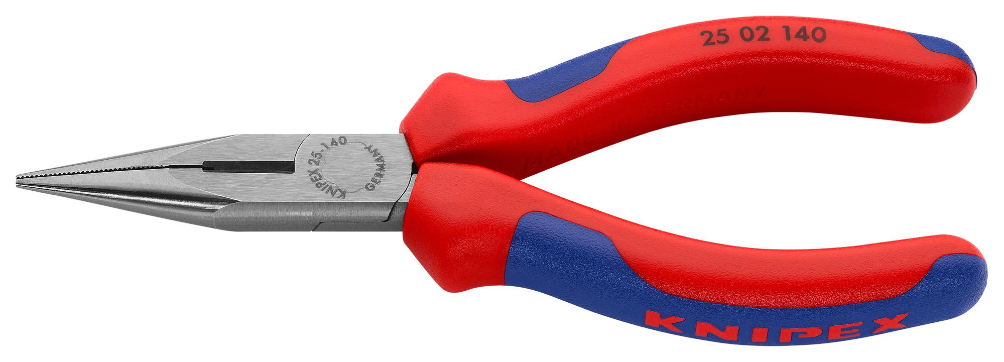 25 02 140 CUTTER, SIDE, CHAIN NOSE KNIPEX