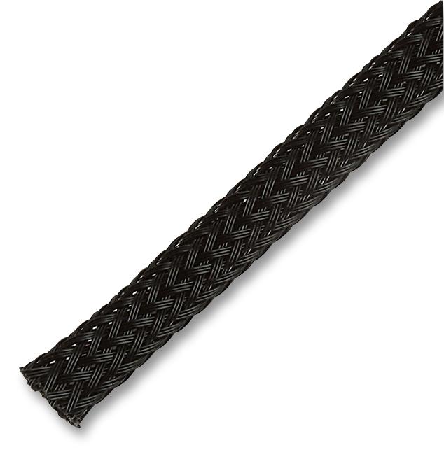 PA6614BK50C SLEEVING, BRAID, 50M MULTICOMP PRO