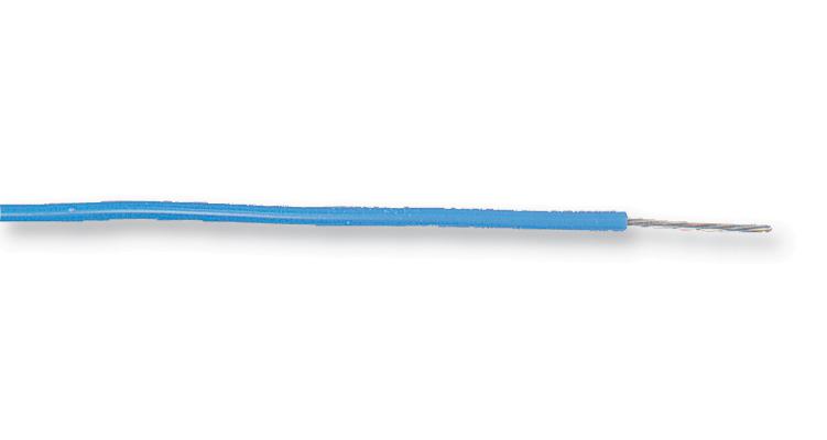 PP000056 WIRE, STRANDED, 100M, BLUE, 0.08MM2 MULTICOMP PRO
